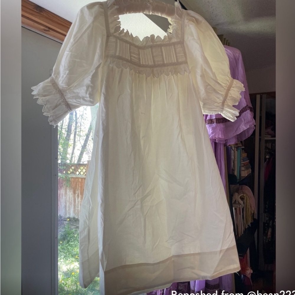 Doen Scalloped Orchard Mini Dress